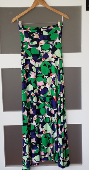 Gap strapless maxi dress size S - Picture 2 of 9